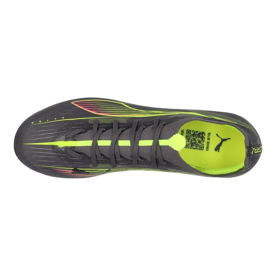 PUMA Ultra 5 Match MG Audacity - Matte Aged Silver/Jaune/Argenté