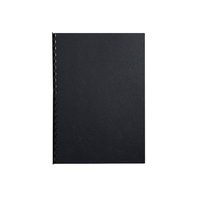 Exacompta - 100 couvertures à reliure A4 (21 x 29,7 cm) - 270 g/m² - noir