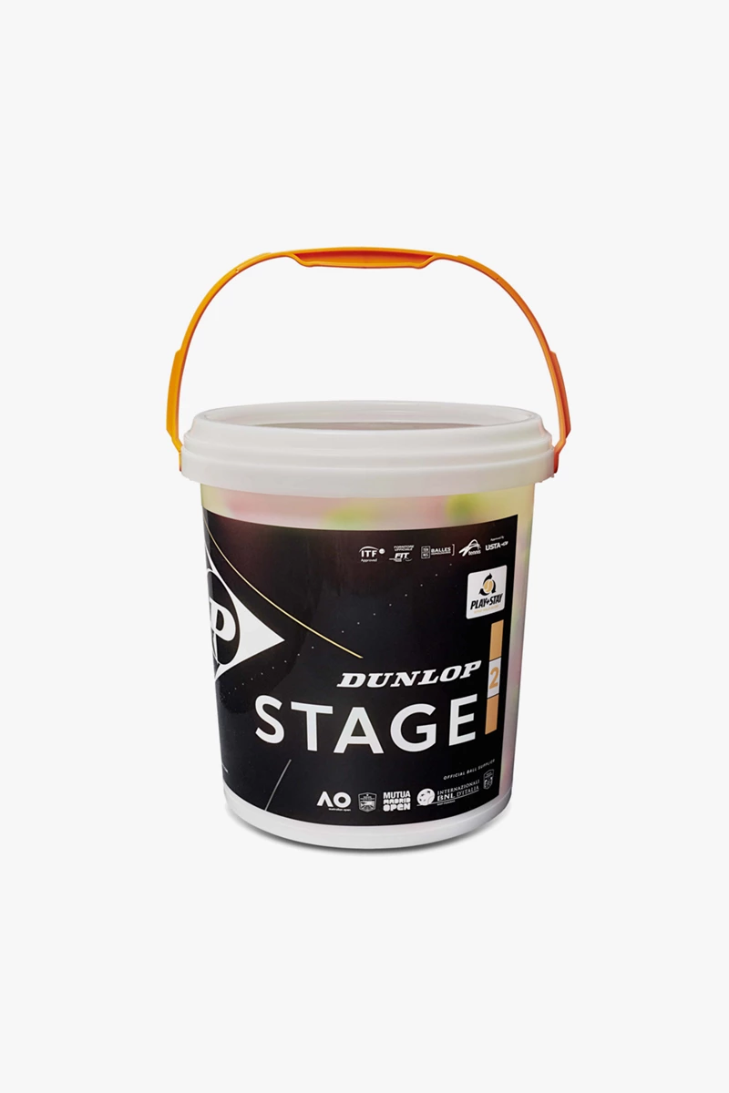 Dunlop 60-Pack Stage 2 Orange Tennisball