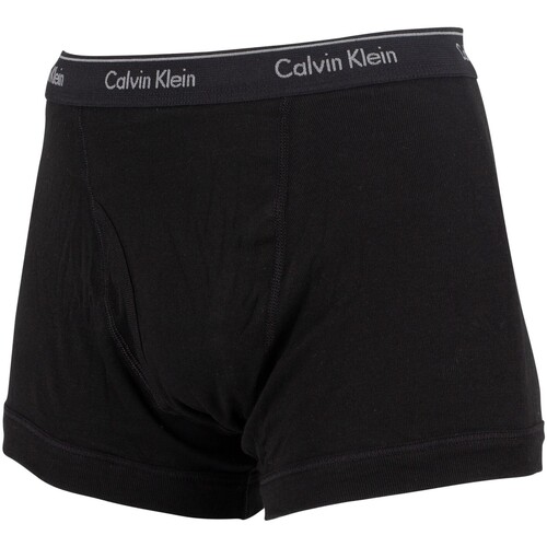 Calvin Klein Jeans - Paquete De 3 Baãºles De Ajuste Clásico Negro