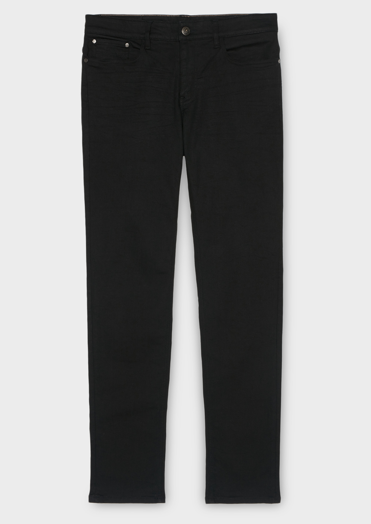 Jean skinny en coton stretch noir brut