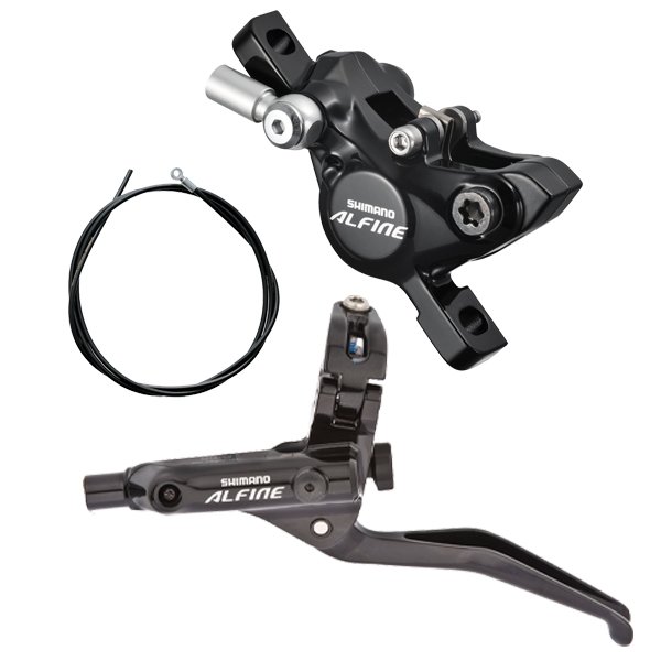 Shimano Alfine S700 skivebremsesæt sort for