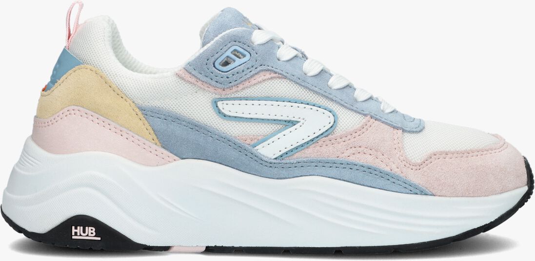 HUB blauwe hub lage sneakers glide-z