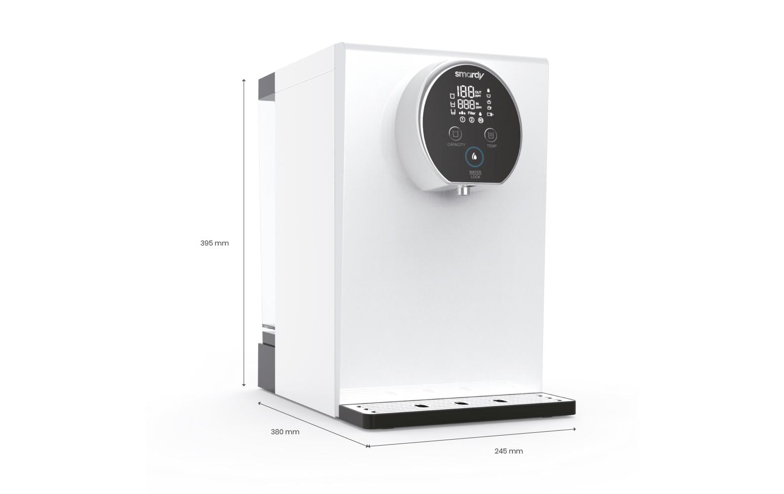 Wasserbar xiva Osmoseanlage<br>Plug&Play – aufstellen, Leitungswasser einfüllen und loslegen