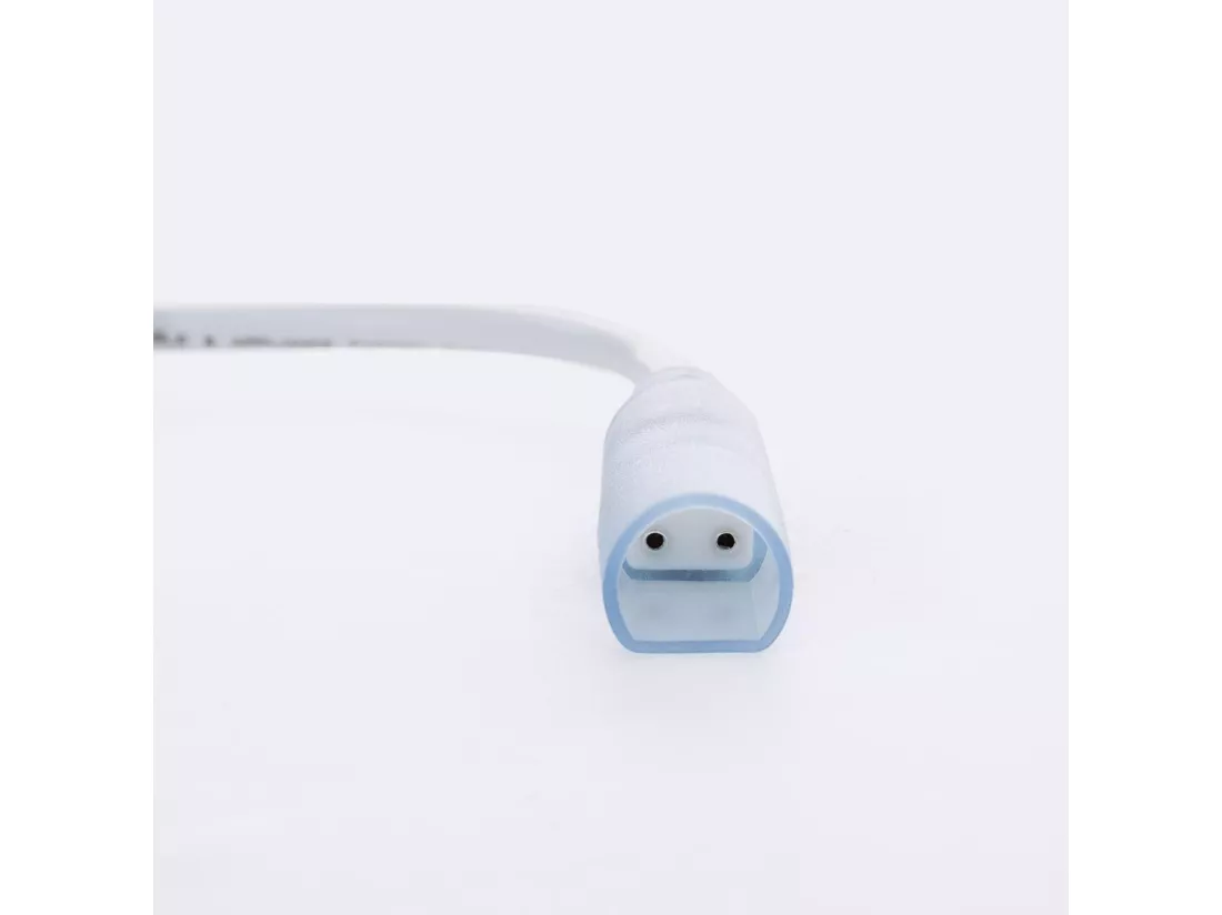 Cable Rectificateur Ruban Neón LED dimmable 220 AC Circulaire SFLEX14 Blanc