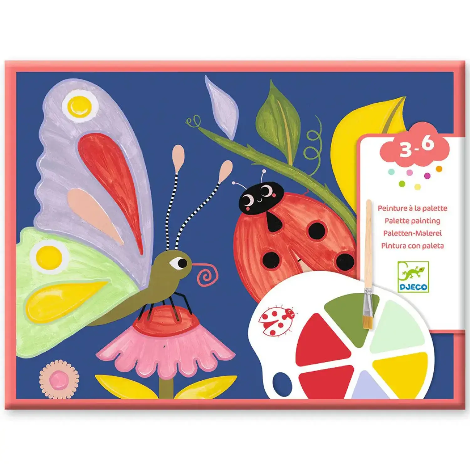 Djeco | Palet schilderen | Creepy Crawlies