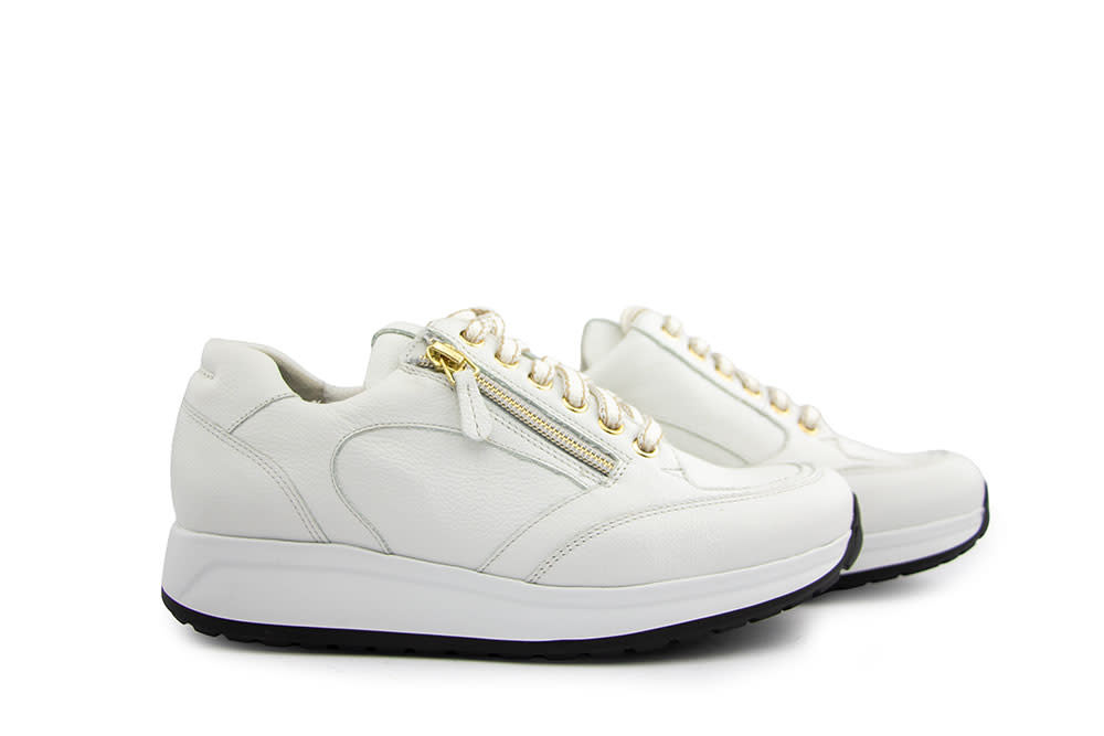 Durea Sneaker Wit Leer