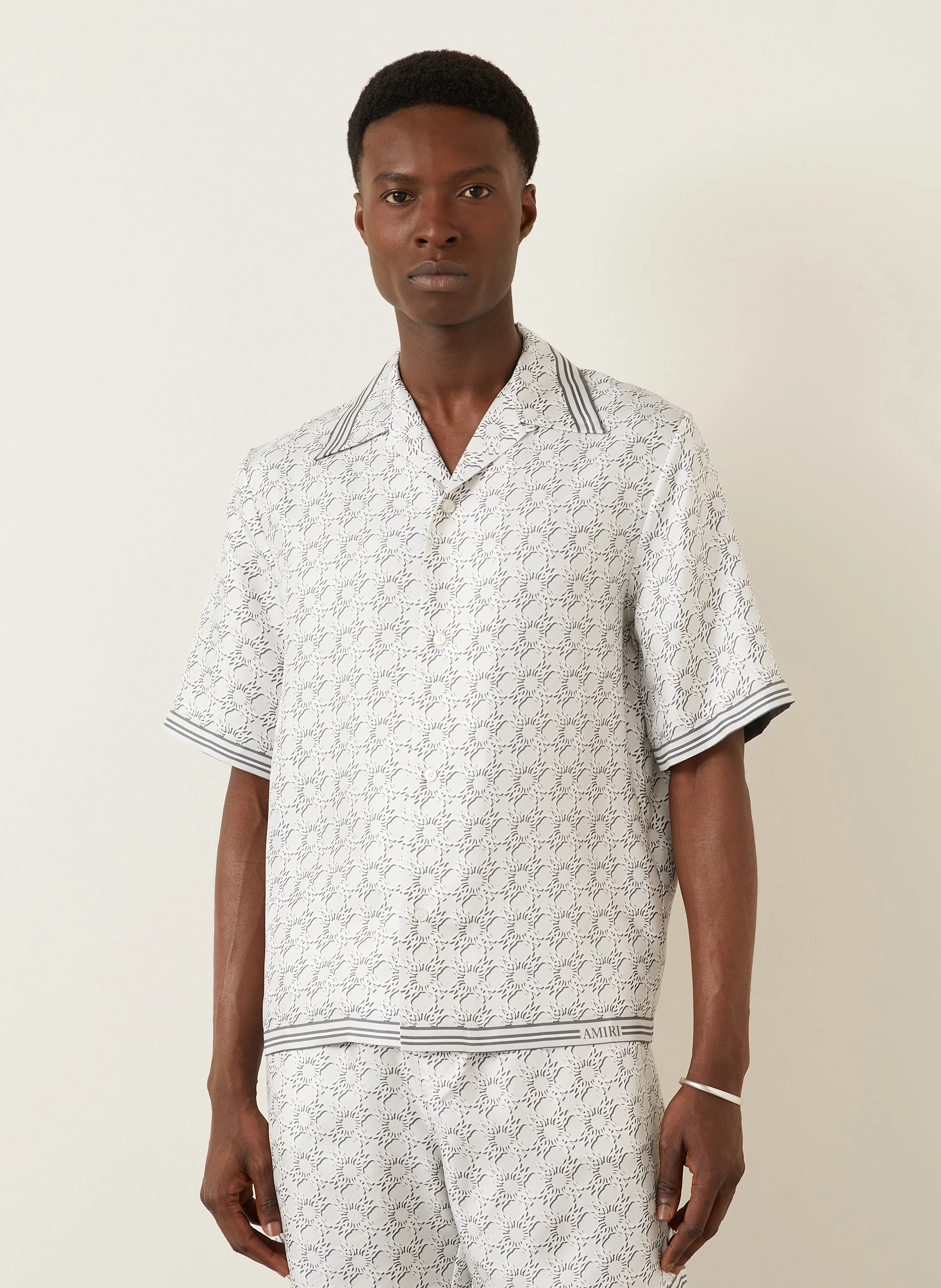 AMIRI Resorthemd Comfort Fit aus Seide