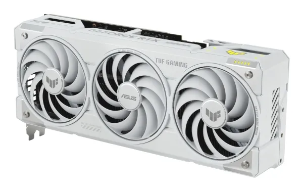 ASUS TUF Gaming GeForce RTX 5070 Ti 16GB - OC Edition - grafikkort - GeForce RTX 5070 Ti - 16 GB GDDR7 - PCI Express 5.0 - 3 x DisplayPort, HDMI - hvid