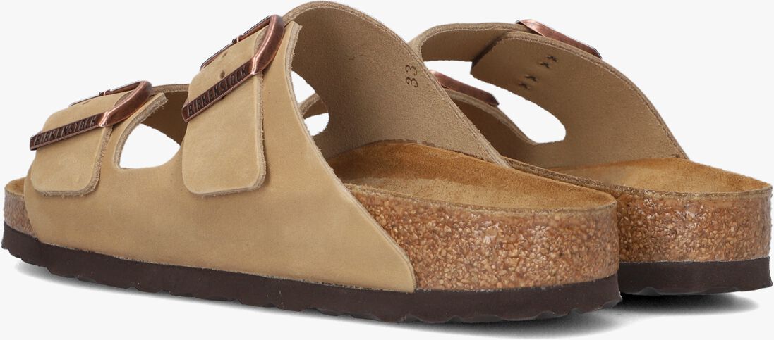 BIRKENSTOCK taupe birkenstock slippers arizona dames