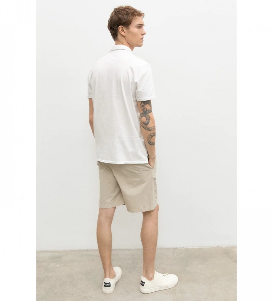 Polo ECOALF Masculino Theoalf branco