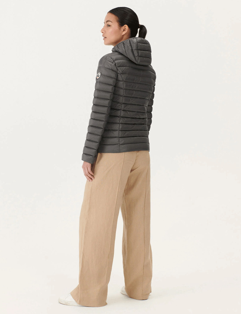 JOTT DOUDOUNE FEMME CAPUCHE CLOÉ ANTHRACITE