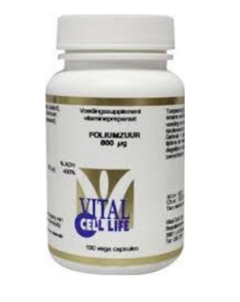 Vital Cell Life Foliumzuur 100 capsules