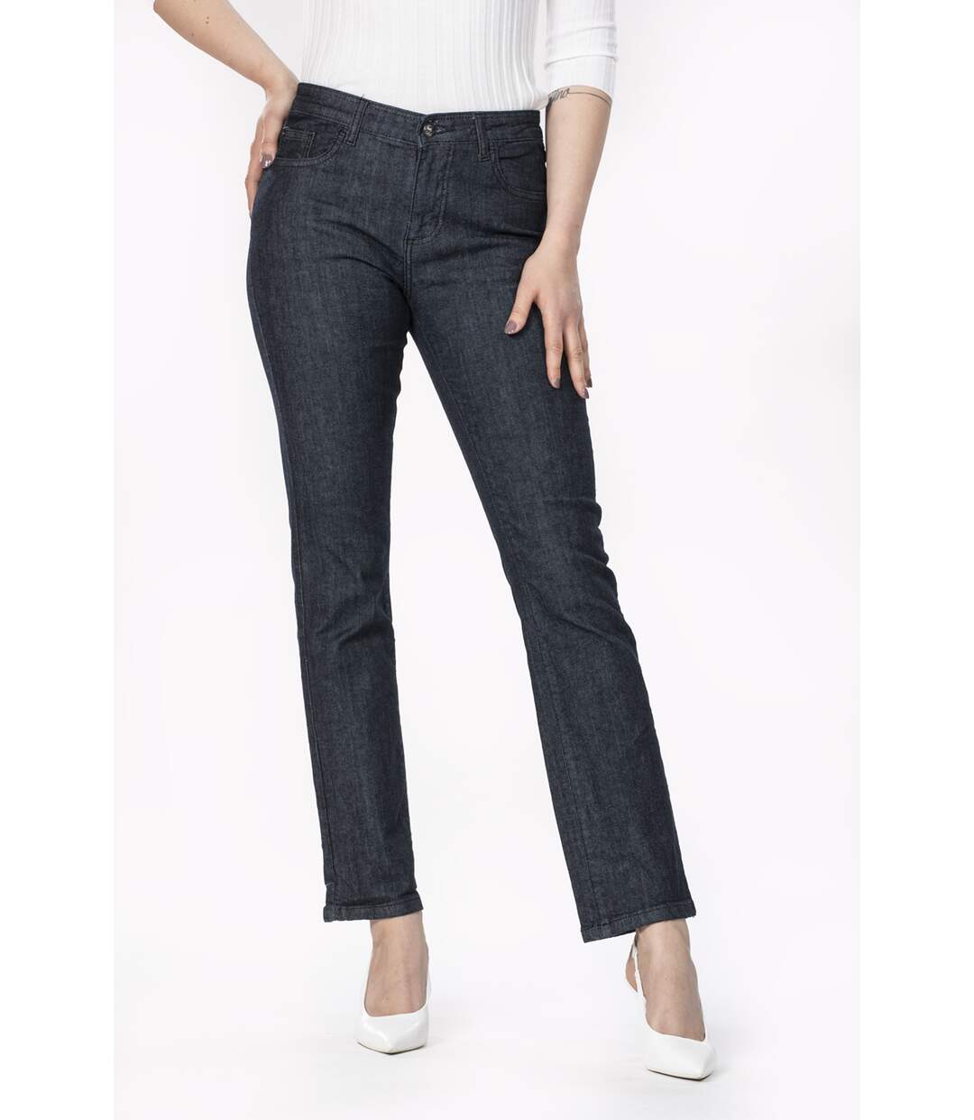 Jeans coupe droite brut OLENKA DENIM