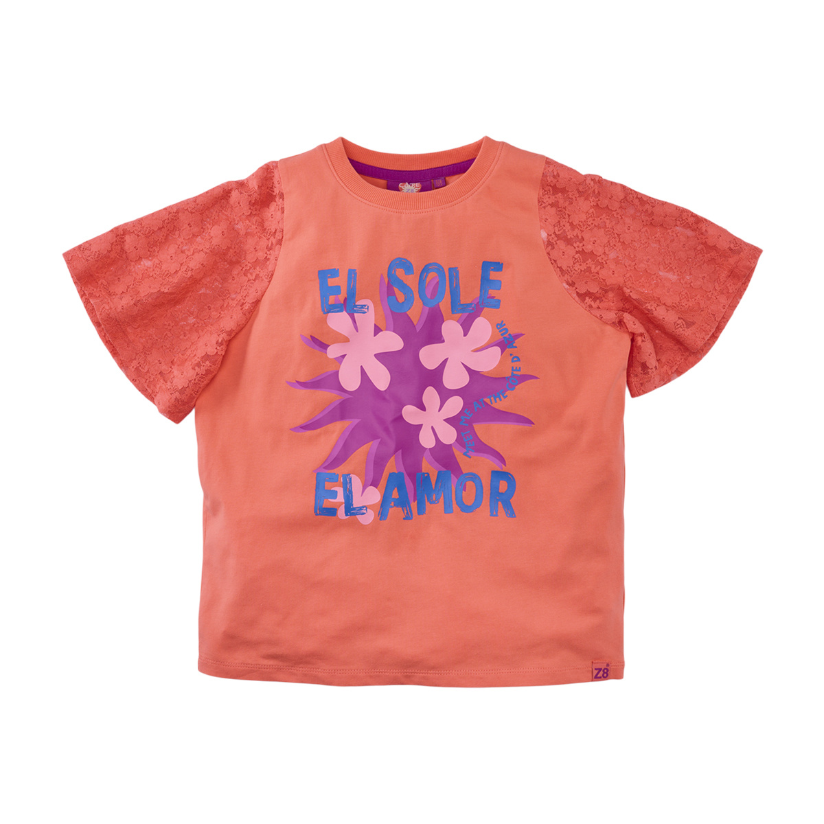 Z8 kids Z8 kids shirt Davina living coral