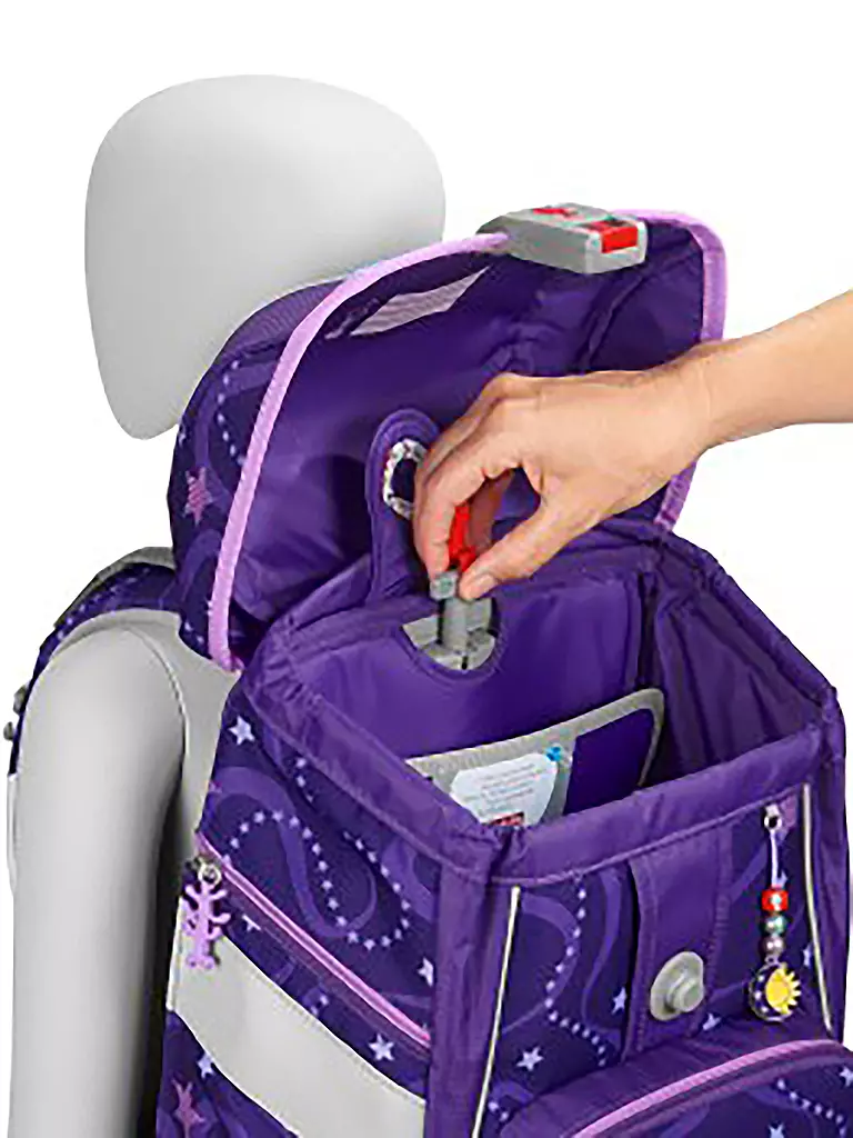 STEP BY STEP Schultaschen Set 6tlg 2in1 Plus Pegasus Emily lila