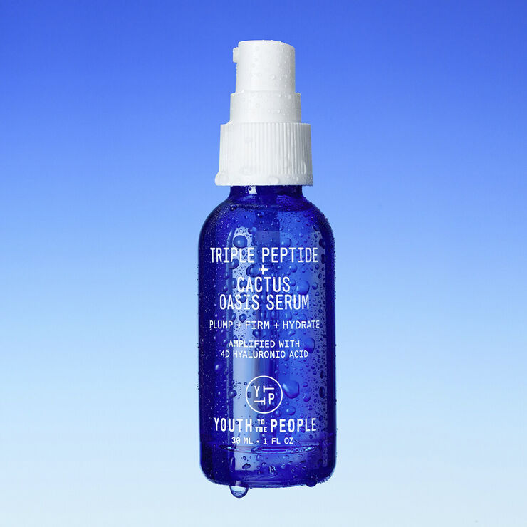 Youth To The People Triple Peptide   Cactus Oasis Serum - Hydrating face and neck serum