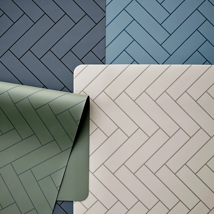 Södahl - Tiles Tischset 33 x 48 cm, grau