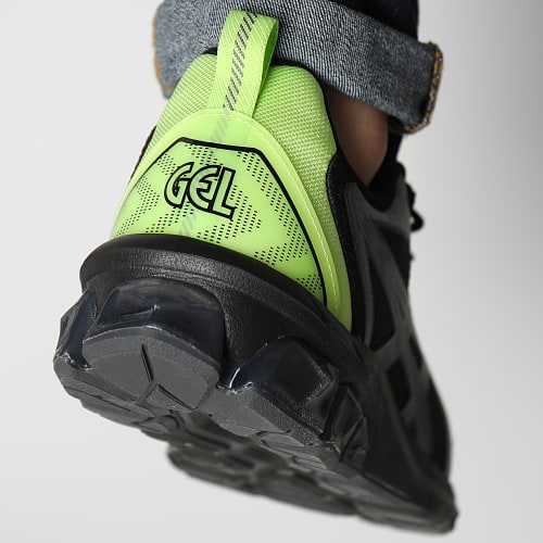Baskets Gel Quantum 90 IV 1201A764 Black Lime Green