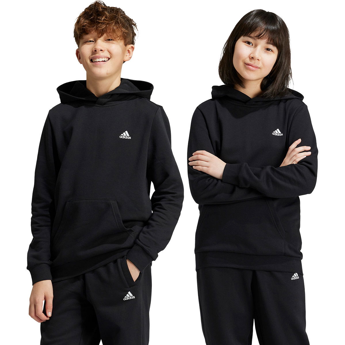 adidas Small Logo Feel Cosy Hættetrøje Børn