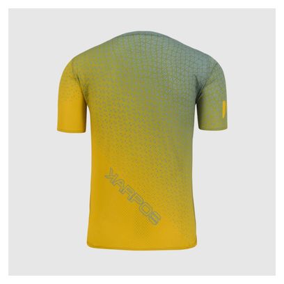 Maillot Manches Courtes Karpos Lavaredo Ultra Tech Jaune/Gris