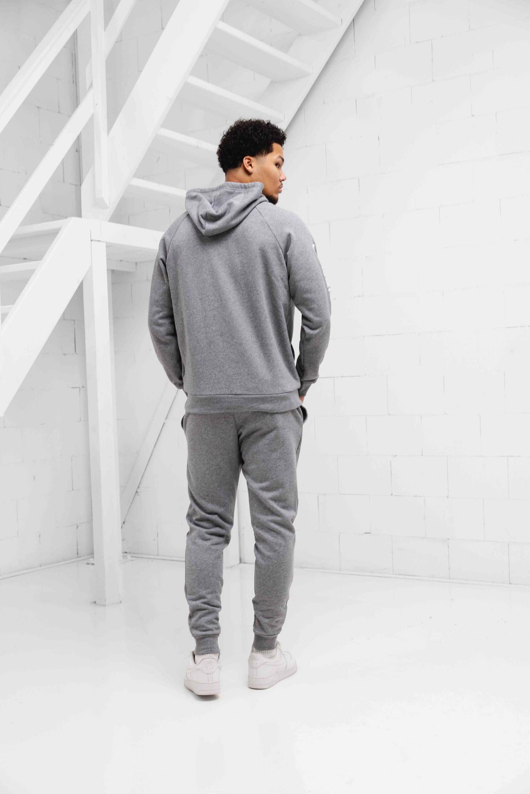 Under Armour Rival Fleece Trainingspak Heren Grijs