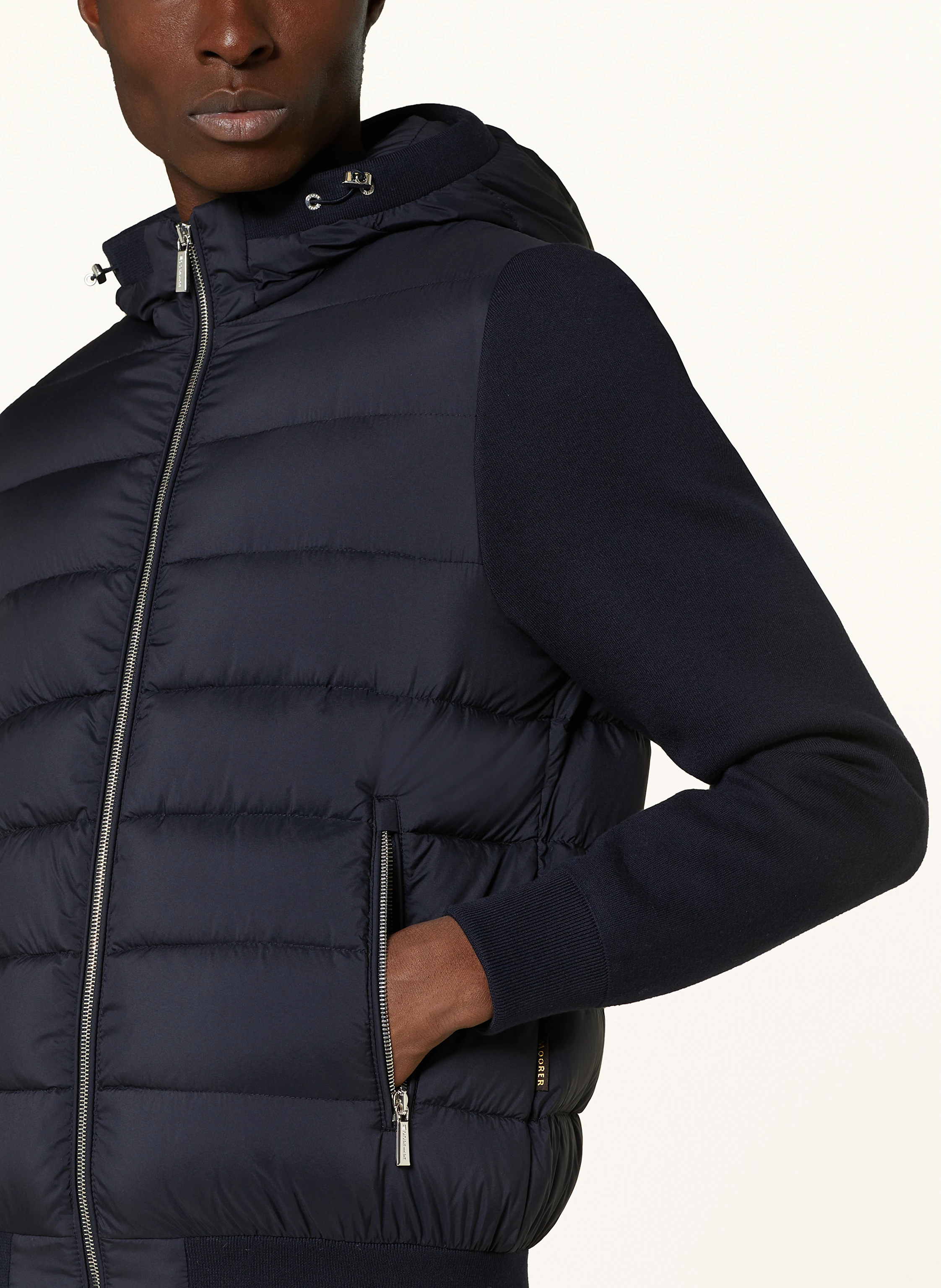 MOORER Daunenjacke LENZ im Materialmix
