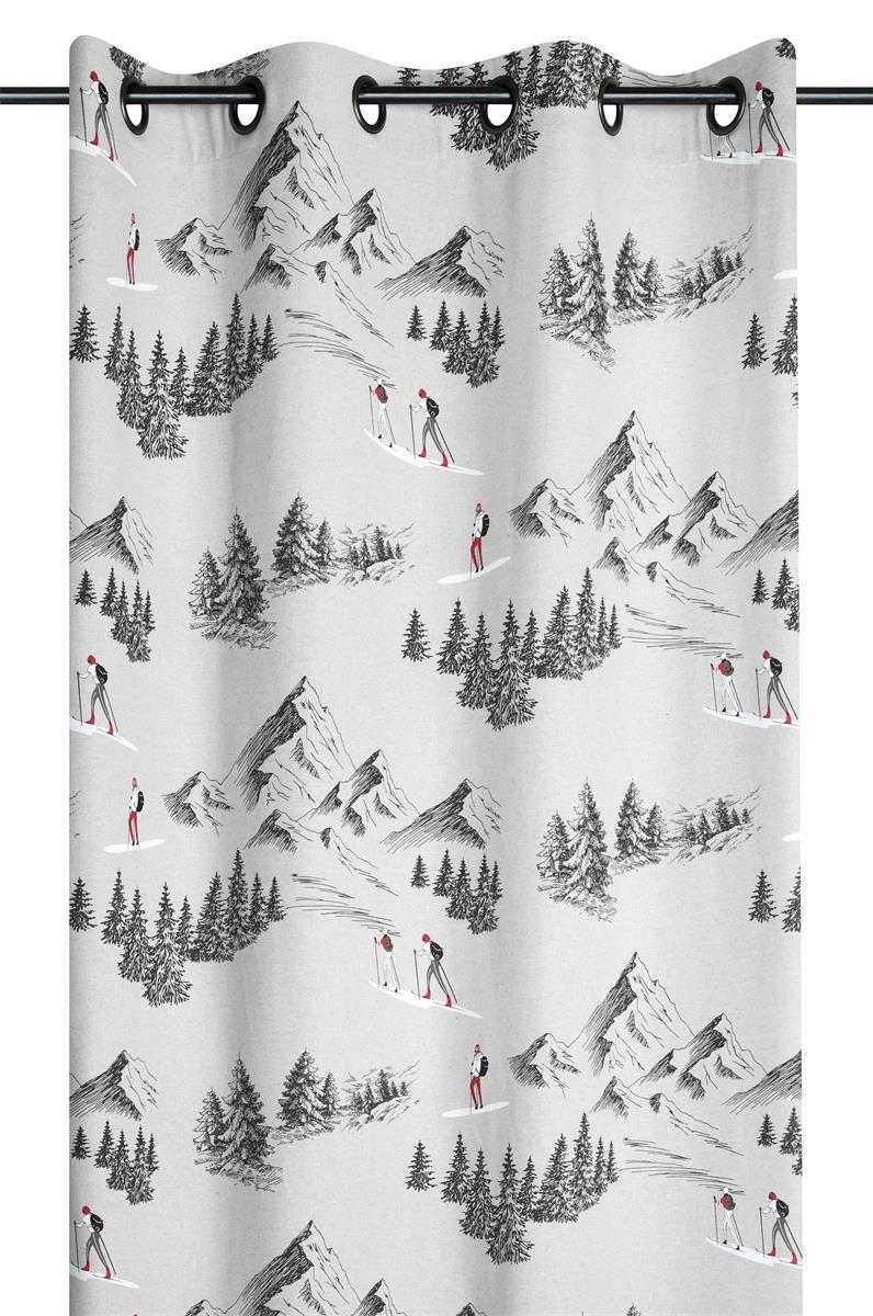 RIDEAU MONTAGNE 145X240CM ANTHRACITE