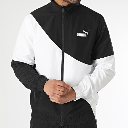 Ensemble De Survetement Power Puma 673309 Noir Blanc