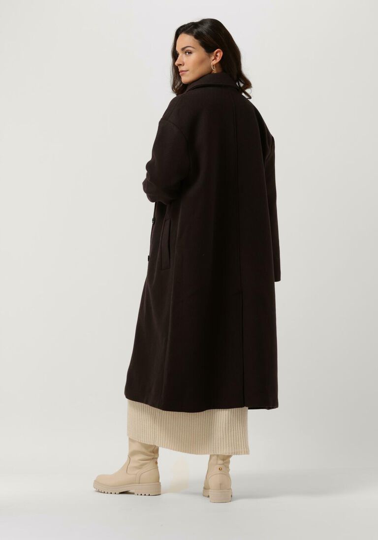 NEO NOIR bruine neo noir mantel anlu coat