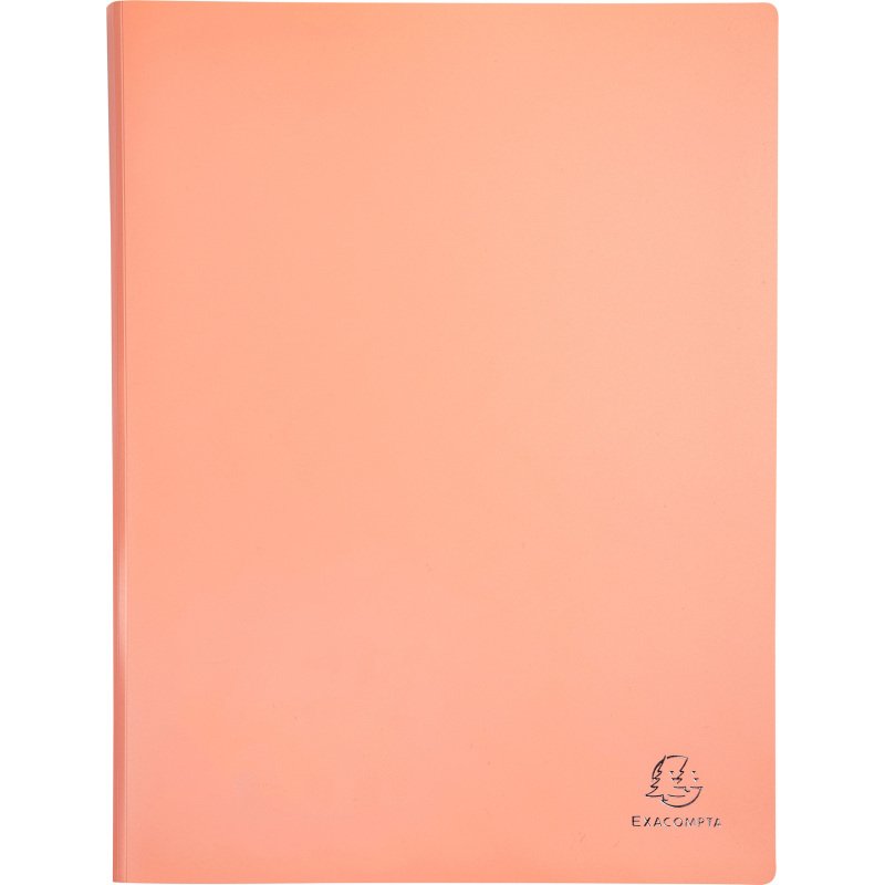 Protège-documents Aquarel Exacompta polypropylène A4 30 pochettes - 60 vues couleurs assorties