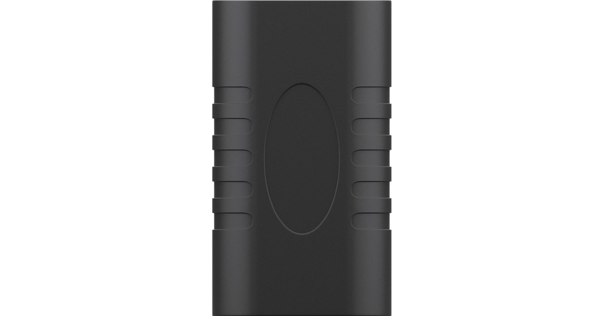 goobayUSB-C > USB-C Adapter   (Zwart)