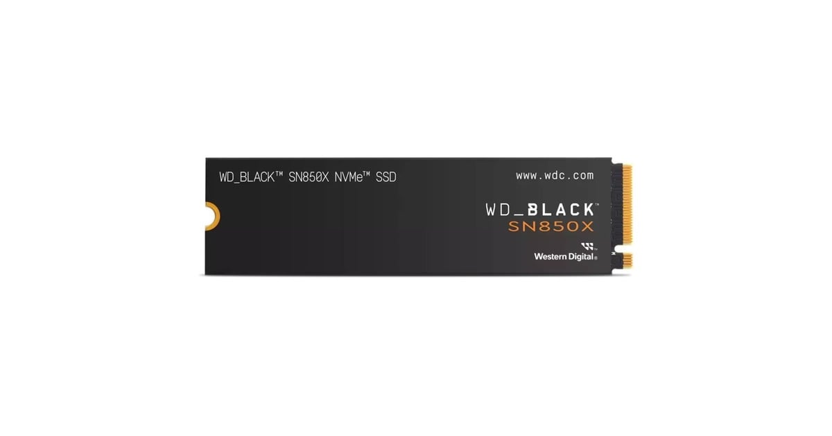 WDBlack SN850X 8 TB SSD  (Zwart, WDS800T2X0E, PCIe 4.0 x4, NVMe, M.2 2280)