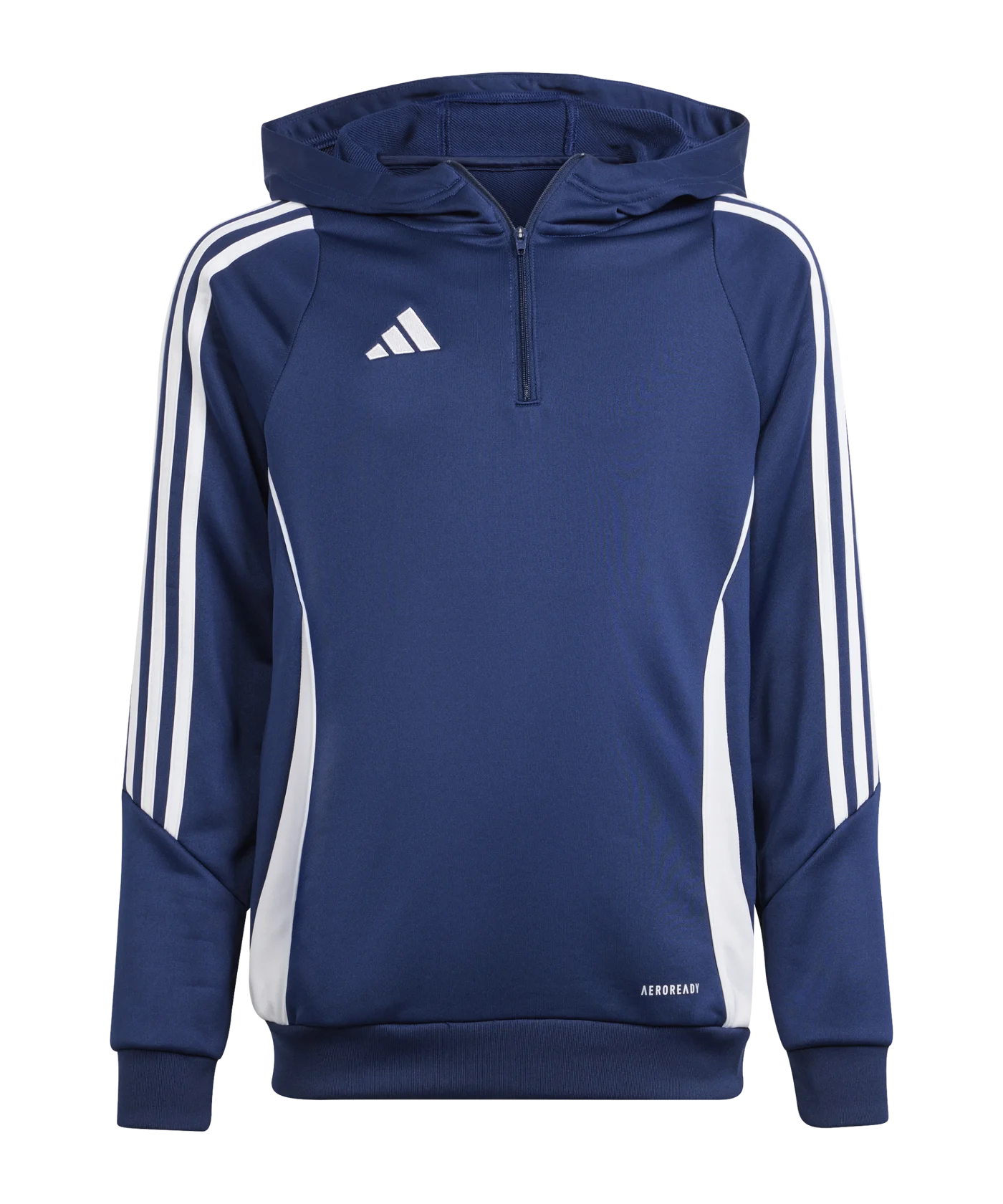 adidas Tiro 24 Training Hoody Kids Blau Weiss