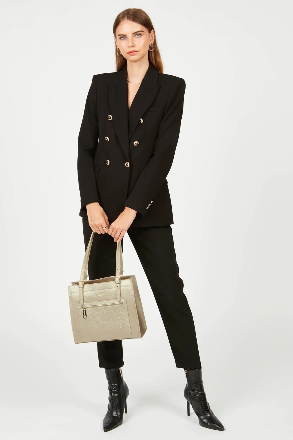 Foulonné Double-Sac cabas épaule