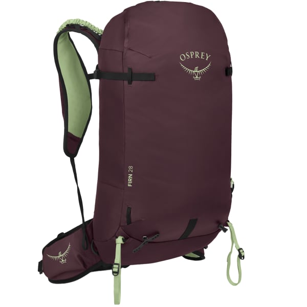 Sac à dos ski rando OSPREY FIRN 28 ELDERBERRY PURPLE/PEPPERMINT GREEN
