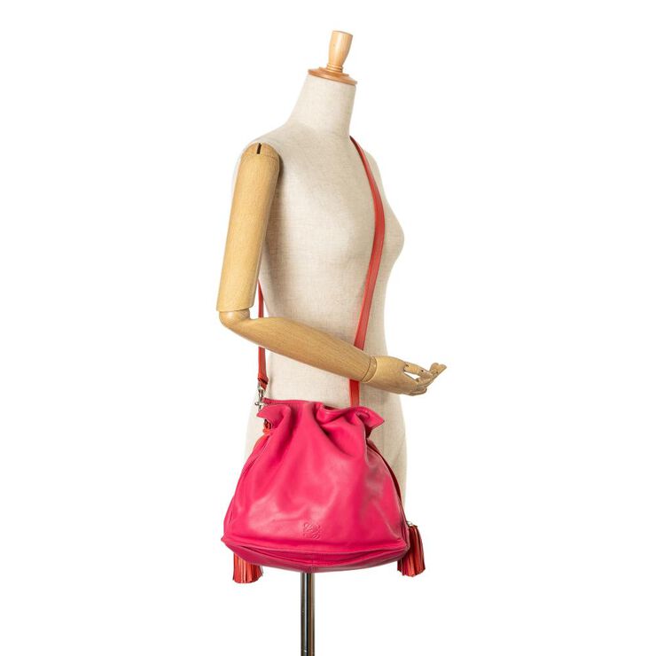 Loewe Vintage Loewe Crossbody Bag Pink