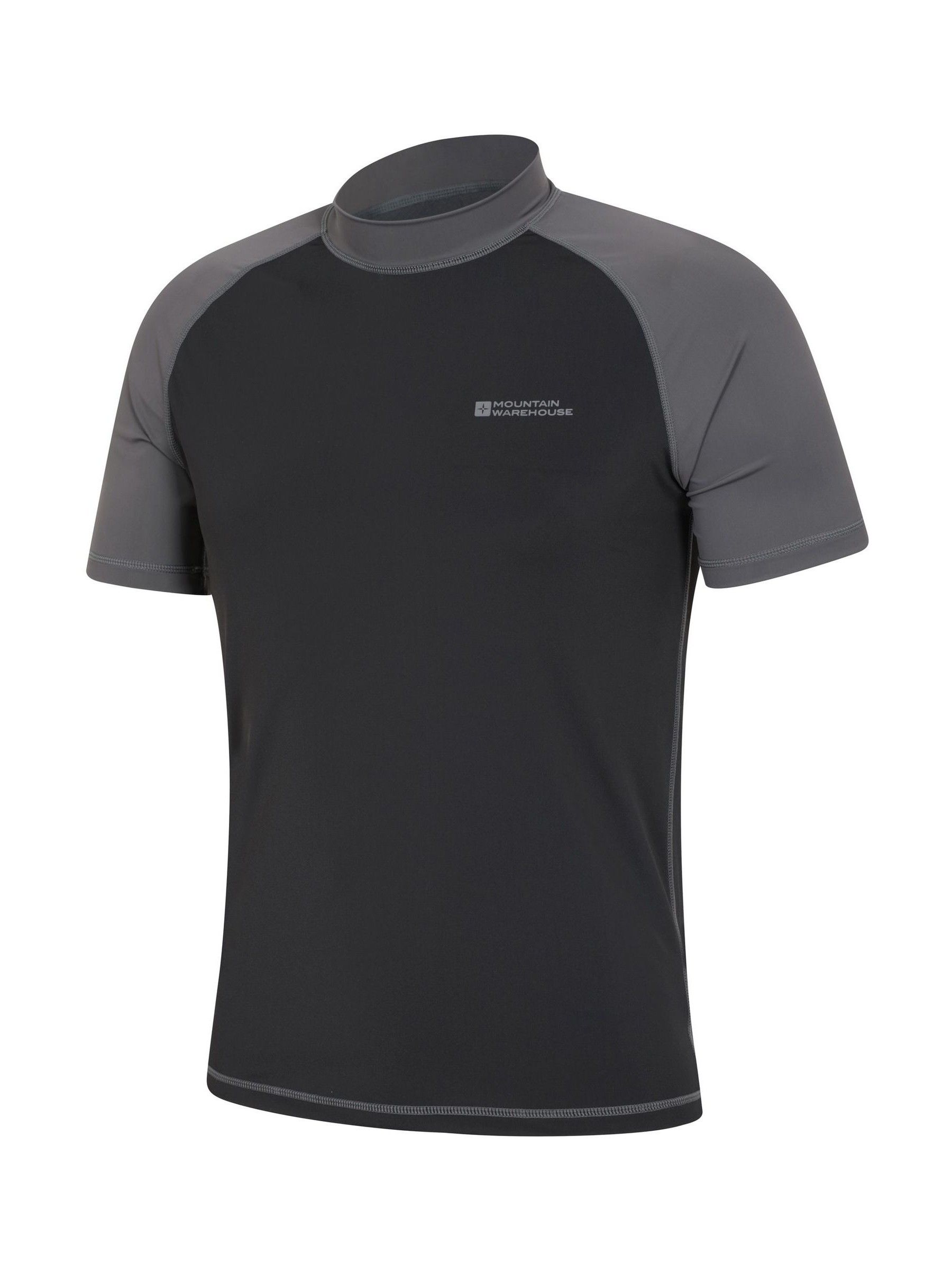 Zwart - Mountain Warehouse - UV surfhemd voor heren