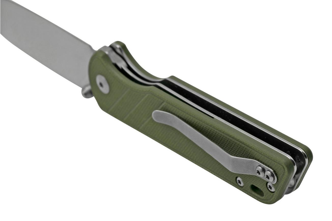 QSP Knife Parrot V2 QS102-B OD Green G10, zakmes