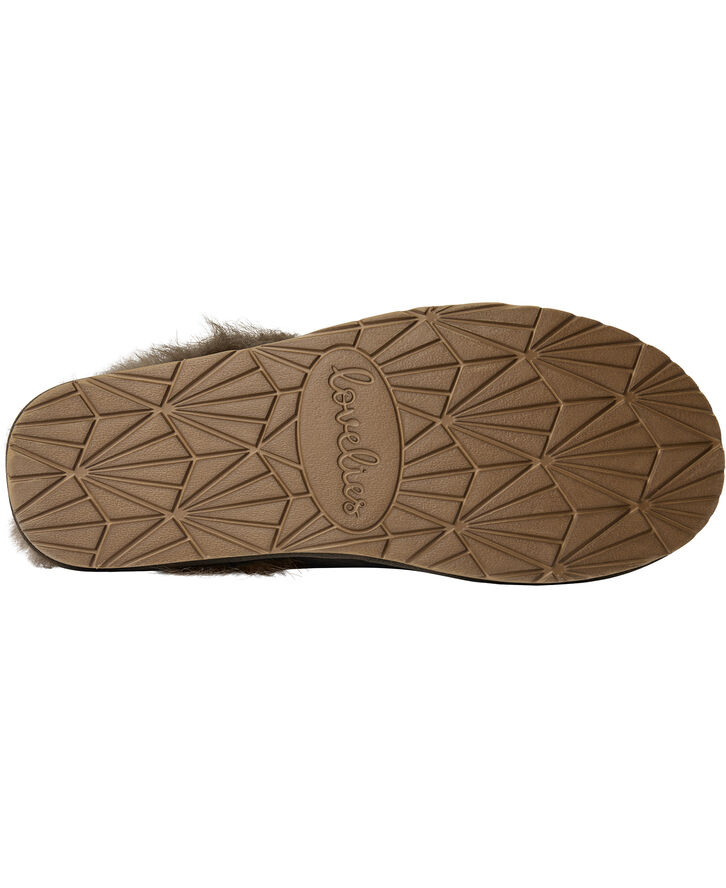 Lovelies VIGRA - SHEARLING SLIPPERS Army