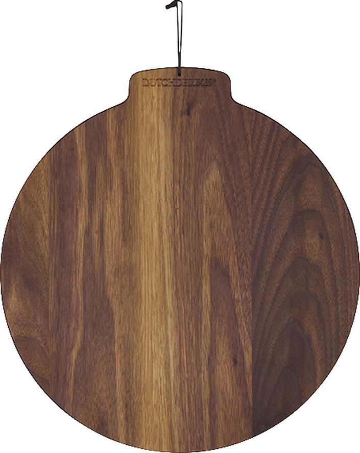 DutchDeluxes Breakfast Board Moon - Walnut Solid walnut