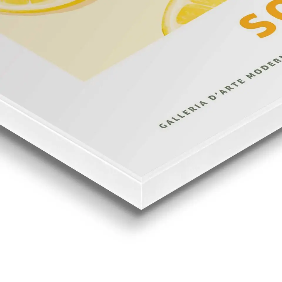 Set poster met lijst - Zomer in huis