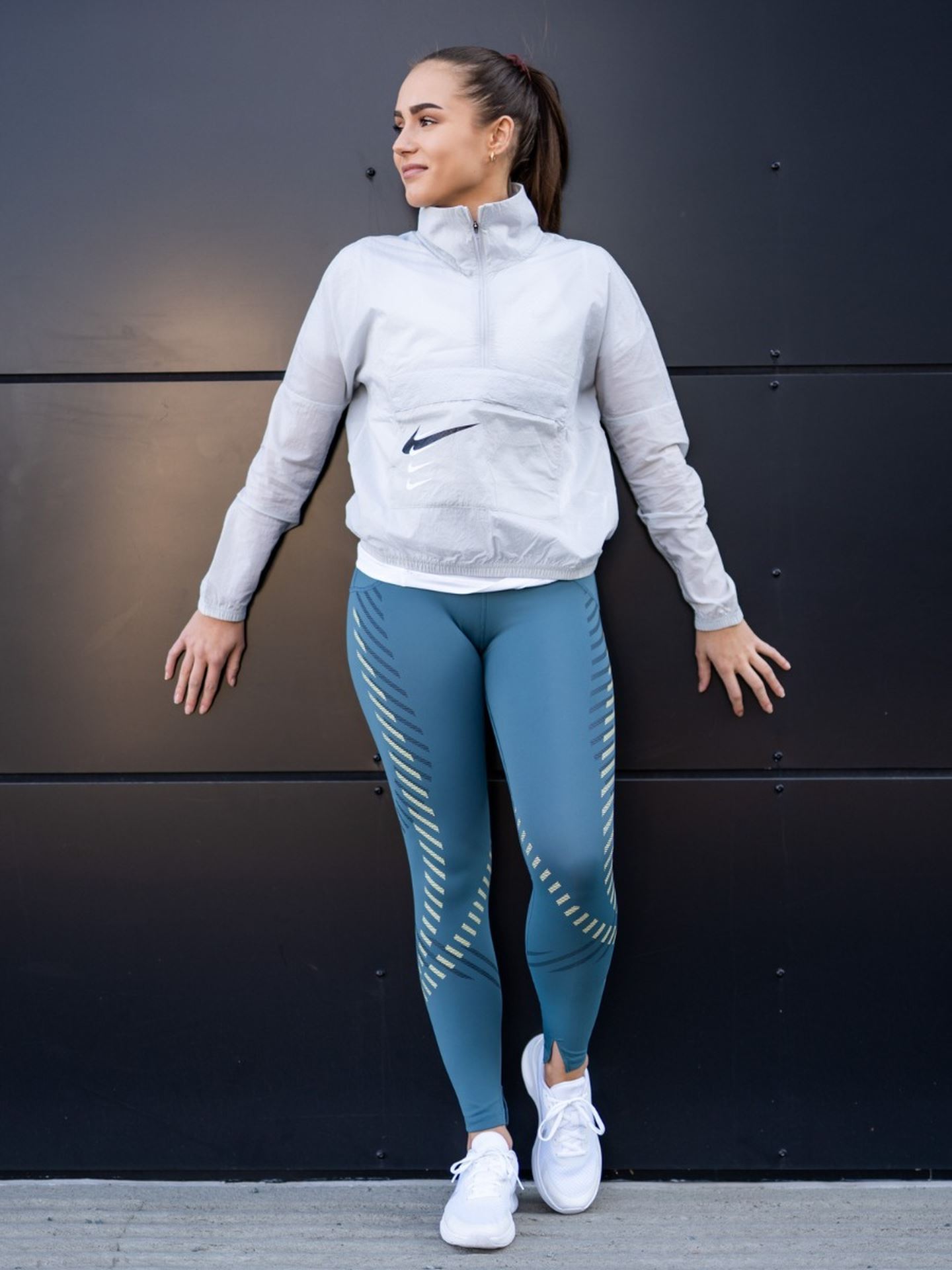 Swoosh Run Half Zip
