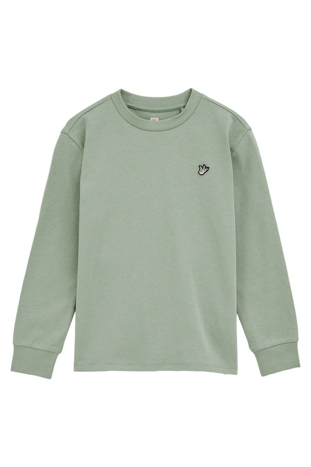 WE Fashion longsleeve saliegroen