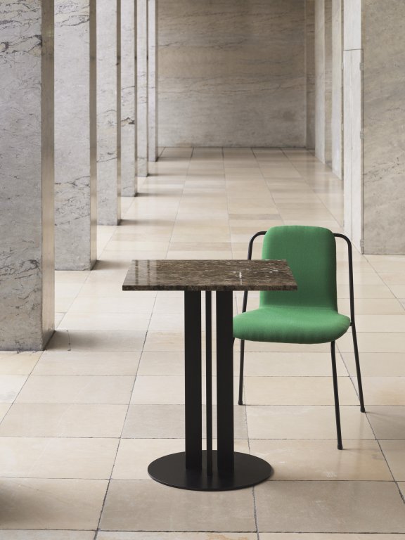 Normann Copenhagen Scala Café tafel 70x70 zwart marmer