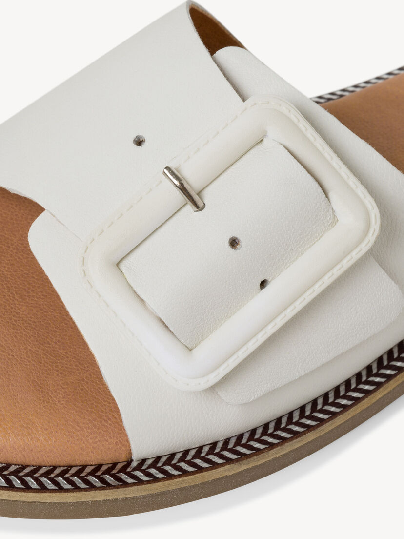 Leren Slipper - wit