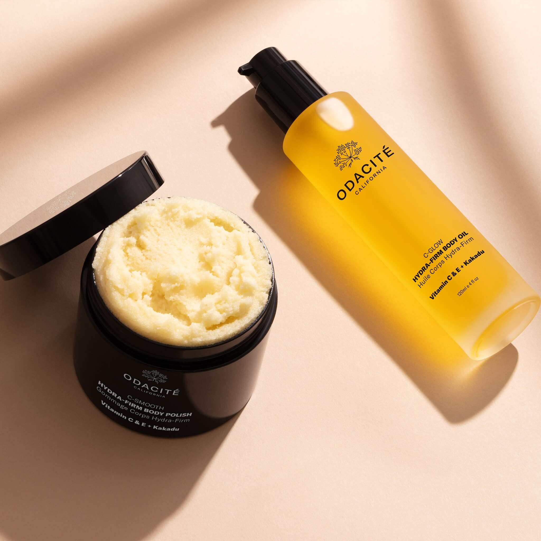 Odacité C-Glow Hydra Firm Oil Huile Corps Éclat