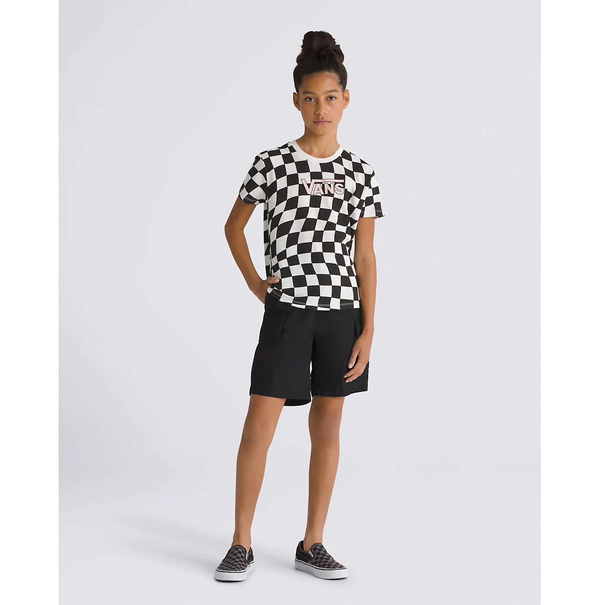 Vans T-Shirt Warped 66 Check 7-16ans