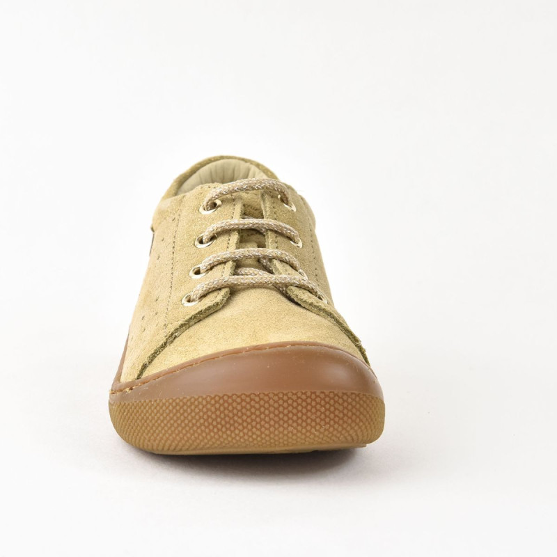 Naturino Naturino Barefoot Bira Suede Glitter Platinium