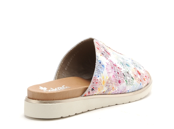 Rieker mules et sabots plats femme v5054 multicolore
